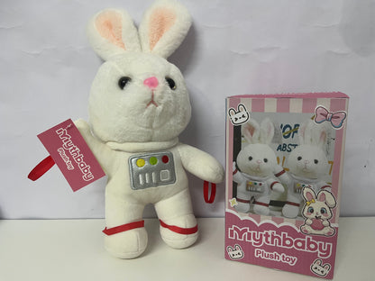 【Mythbaby Astronaut Bunny Plush Toy】—— Cuddly Adventure Companion for Kids