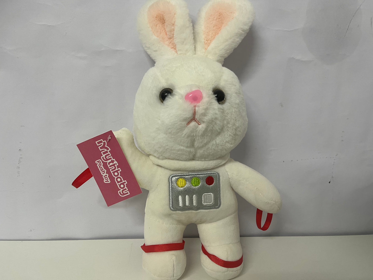 【Mythbaby Astronaut Bunny Plush Toy】—— Cuddly Adventure Companion for Kids