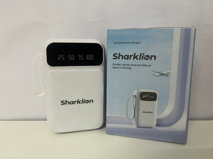 [Sharklion Portable power chargers]——Sharklion Mini Portable Power Bank | Lightweight On-the-Go Charging