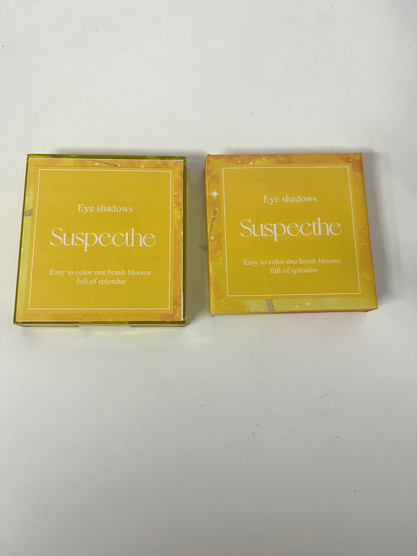 【Suspecthe Warm Yellow Eyeshadow Palette】—— Vibrant Eye Looks with Effortless Color Payoff