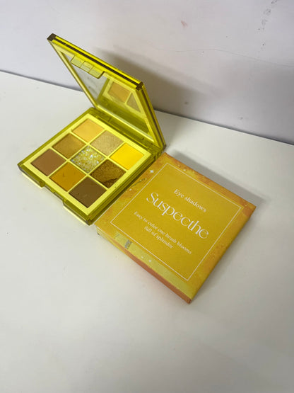 【Suspecthe Warm Yellow Eyeshadow Palette】—— Vibrant Eye Looks with Effortless Color Payoff