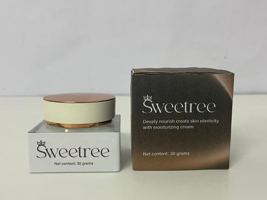 Sweetree Deep Nourishing Body Balm, Skin Elasticity Boosting & Long-Lasting Moisturizing Cream, 30g