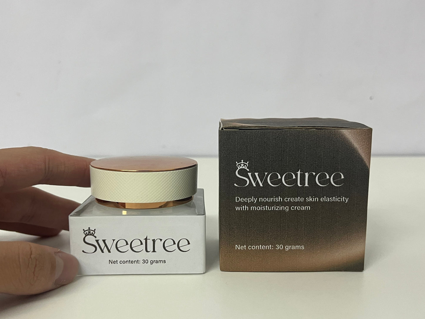 Sweetree Deep Nourishing Body Balm, Skin Elasticity Boosting & Long-Lasting Moisturizing Cream, 30g