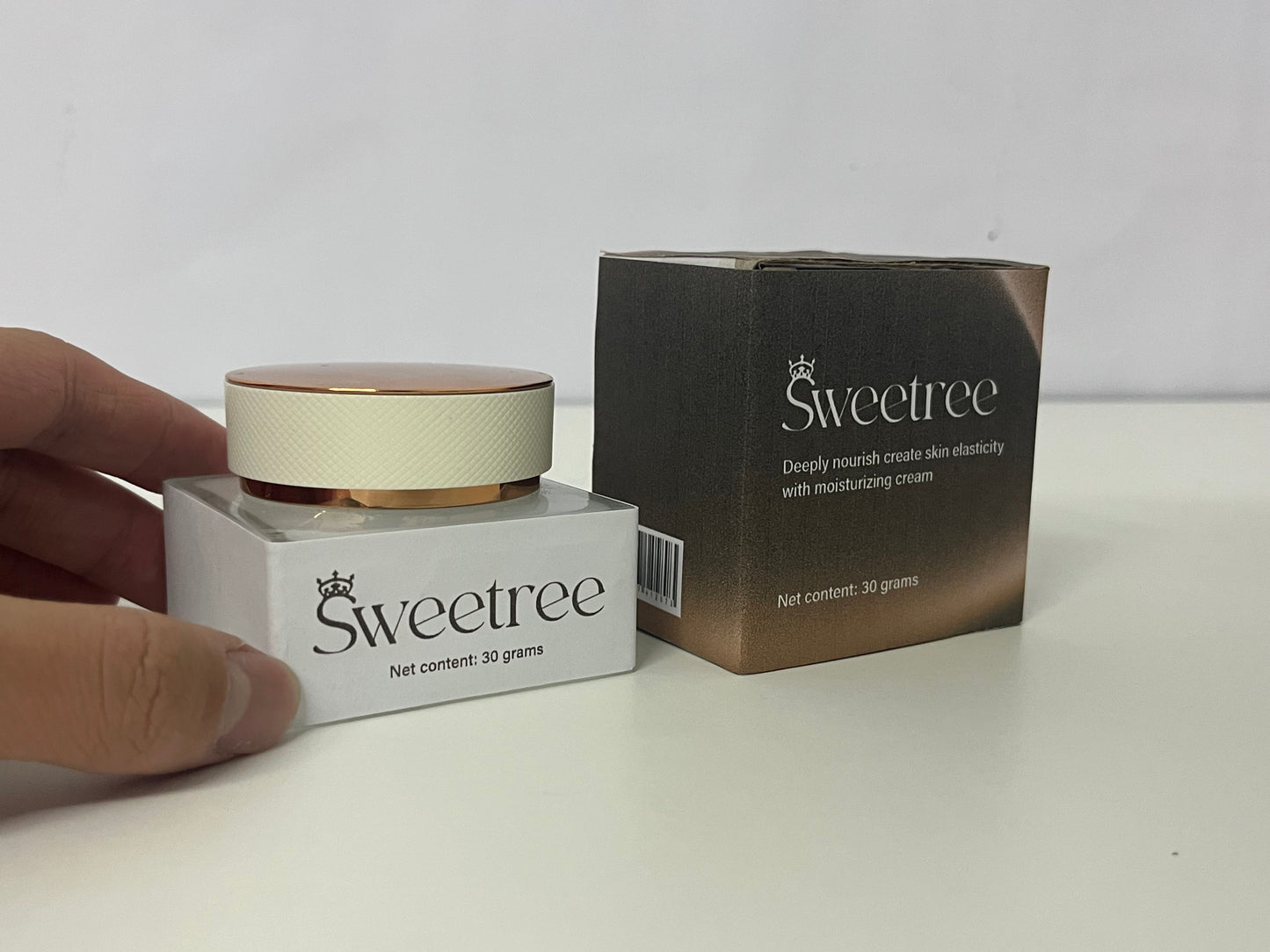 Sweetree Deep Nourishing Body Balm, Skin Elasticity Boosting & Long-Lasting Moisturizing Cream, 30g