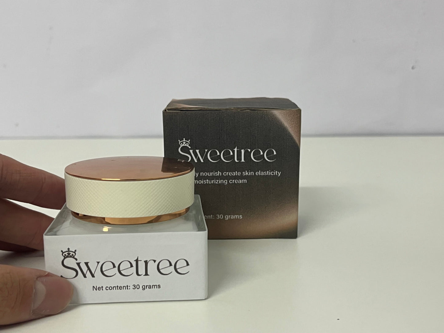 Sweetree Deep Nourishing Body Balm, Skin Elasticity Boosting & Long-Lasting Moisturizing Cream, 30g