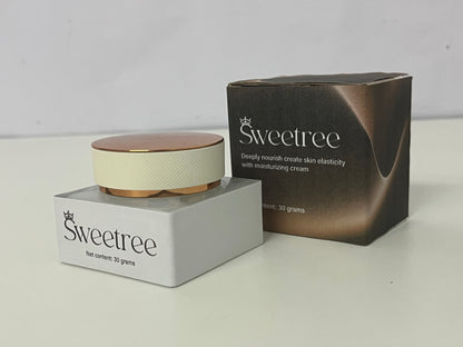 Sweetree Deep Nourishing Body Balm, Skin Elasticity Boosting & Long-Lasting Moisturizing Cream, 30g