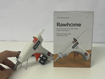 [Rawhome Hot melt glue guns]——Rawhome Kid-Safe Hot Melt Glue Gun - Small High-Adhesion Glue Gun for DIY & Home Repairs