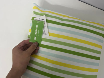 [Sevenature Pillows]——Sevenature Fresh Stripe Pillow - Nordic Style Throw Pillow for Living Room Sofa