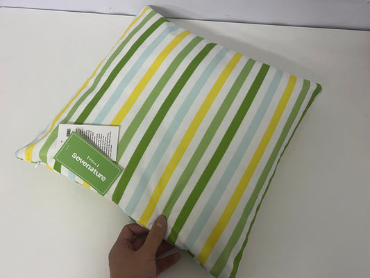 [Sevenature Pillows]——Sevenature Fresh Stripe Pillow - Nordic Style Throw Pillow for Living Room Sofa