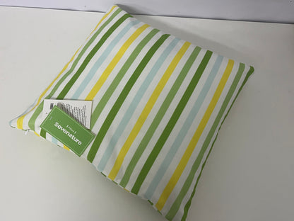 [Sevenature Pillows]——Sevenature Fresh Stripe Pillow - Nordic Style Throw Pillow for Living Room Sofa