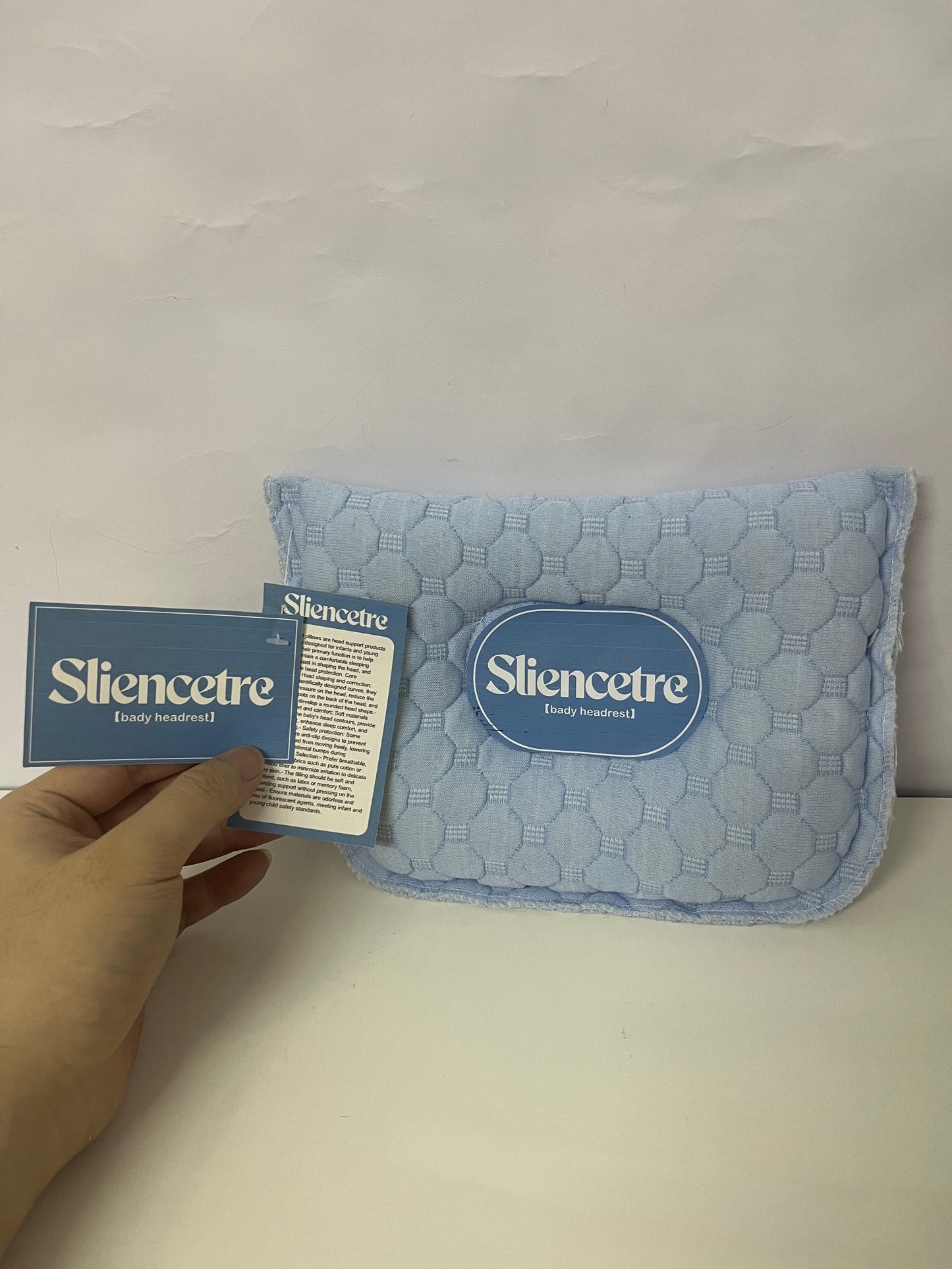 [Sliencetre Pillows]——Baby Breathable Shaping Pillow - Anti-Flat Head Newborn Pillow