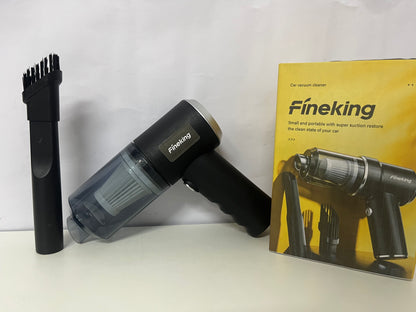 [Fineking Electric vacuum cleaners]-Handheld Wireless Car Vacuum Cleaner - High Suction Cleaning Tool for Home & Car