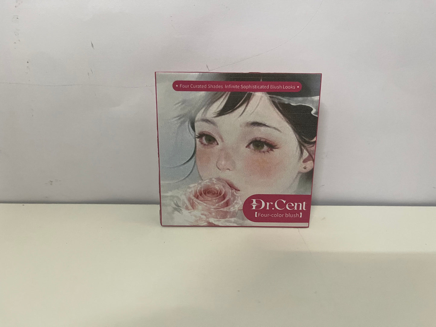 [Dr.Cent Blushers]-Four-Color Blush Palette - Atmosphere Girl Blush Palette with Volumizing and Contouring Shades