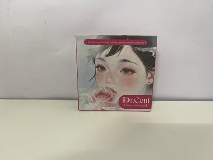 [Dr.Cent Blushers]-Four-Color Blush Palette - Atmosphere Girl Blush Palette with Volumizing and Contouring Shades