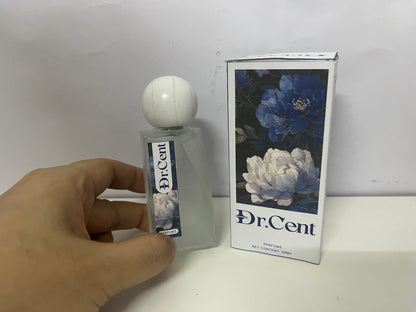 [Dr.Cent Perfumes]-Blue & White Peony Eau de Parfume - Cool Atmosphere Unisex Light Fragrance
