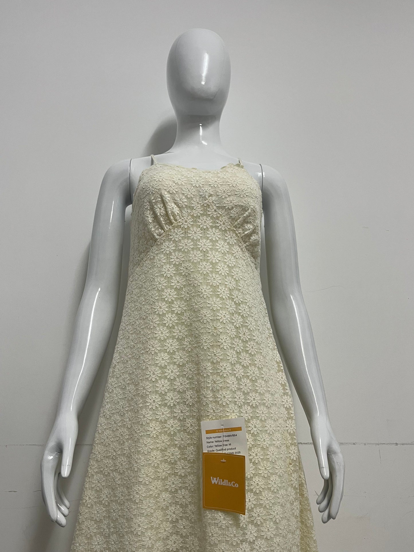 [Wildl&Co Dresses]-Lace Slip Dress - Romantic Fairy Dress