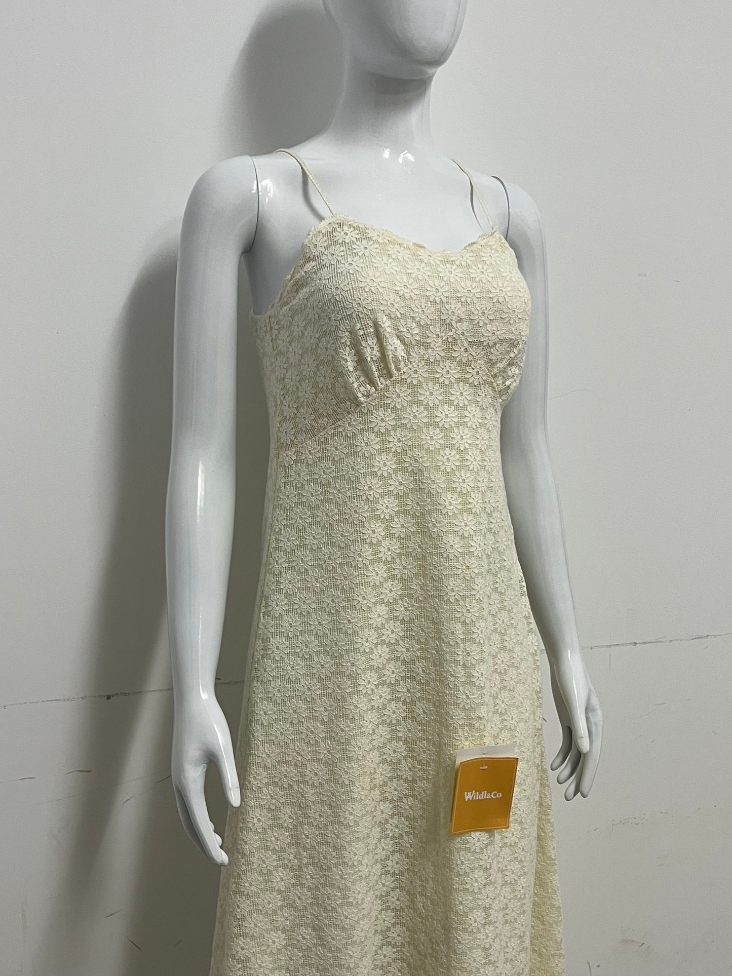 [Wildl&Co Dresses]-Lace Slip Dress - Romantic Fairy Dress