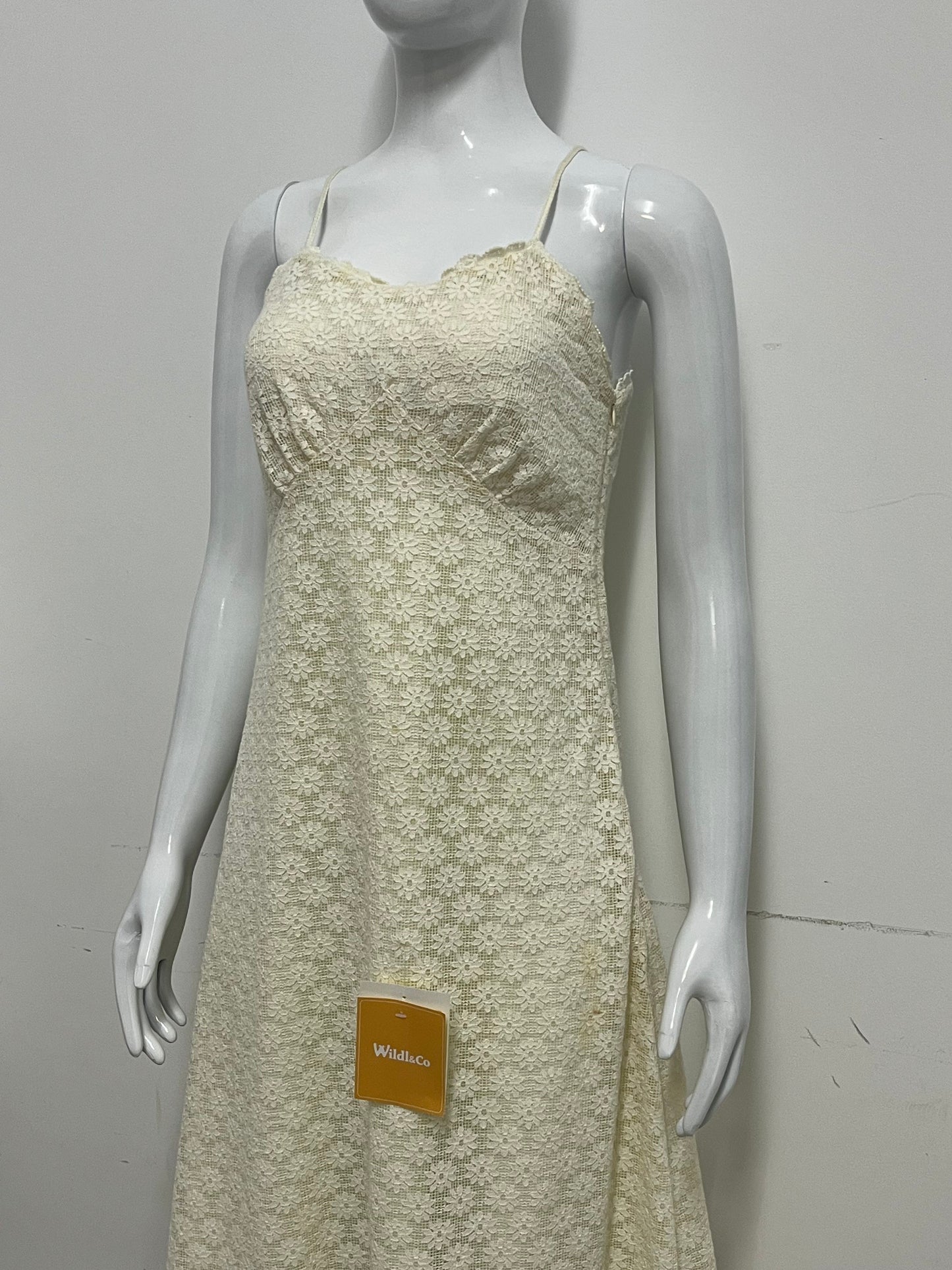 [Wildl&Co Dresses]-Lace Slip Dress - Romantic Fairy Dress