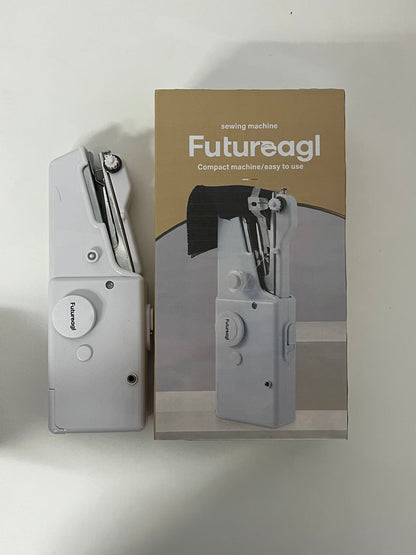 Futureagl Handheld Mini Sewing Machine, Portable Electric Sewing Tool, Multifunctional Compact Stitching Machine for Home Beginners