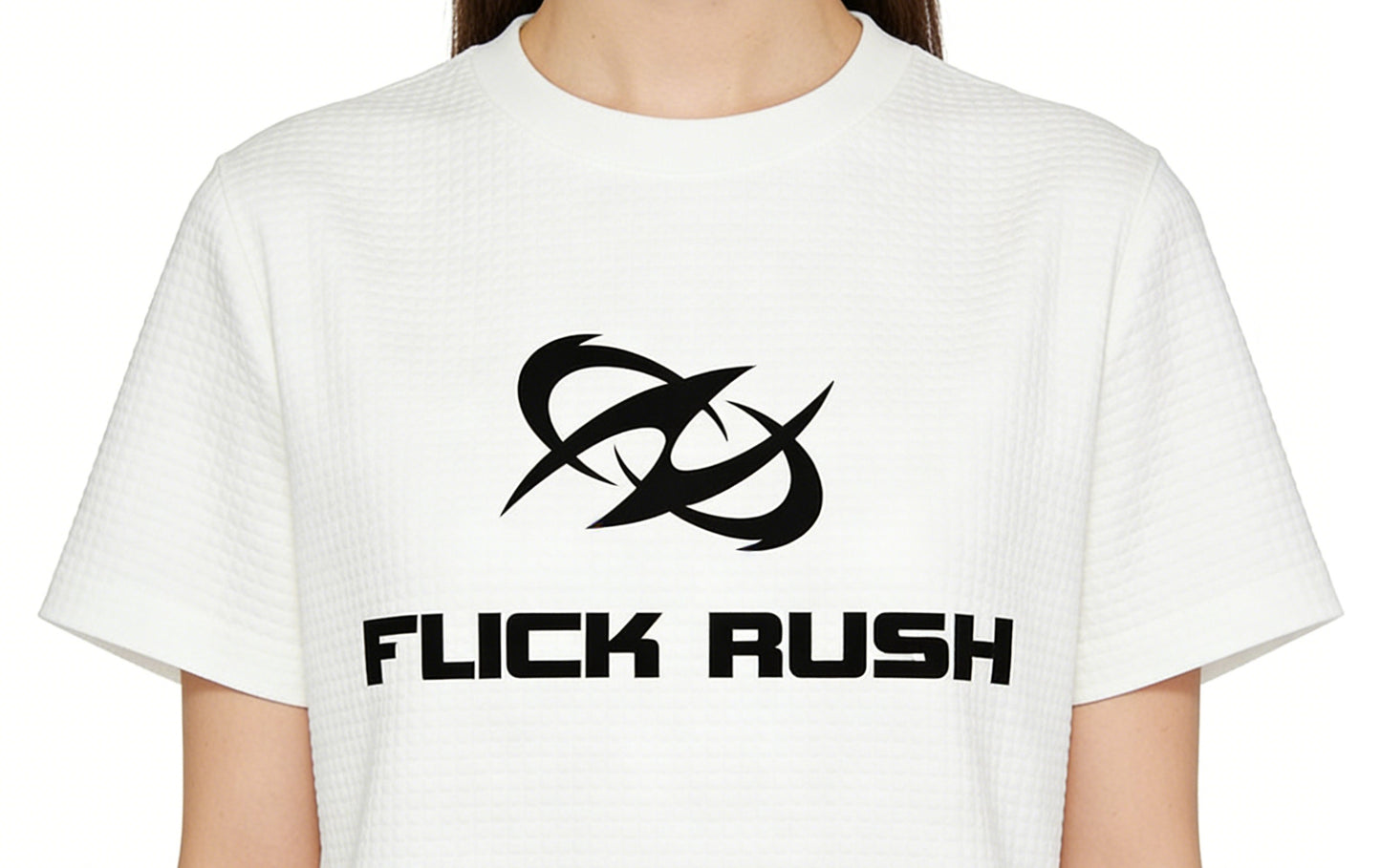 FLICK RUSH Women's Casual T-Shirt Dress, Loose Crew Neck Short Sleeve Dress, Trendy Printed Lazy Dress