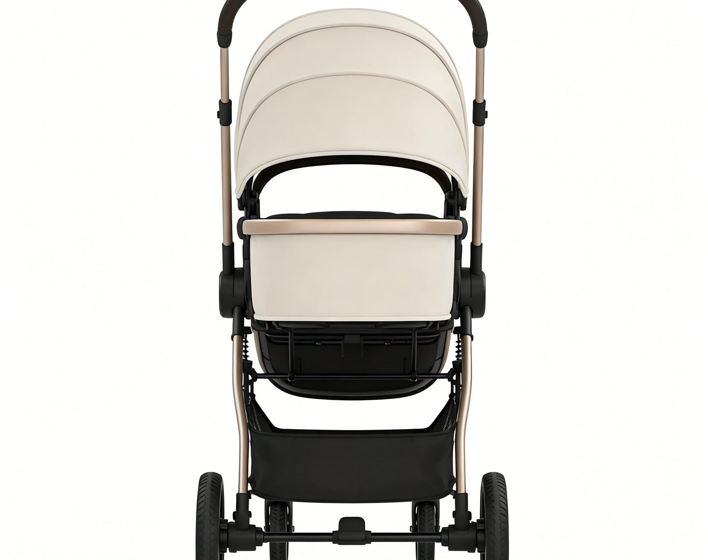 AntKeen High Landscape Baby Strollers, Reversible Infant Pushchair, Foldable Shock Absorption Baby Carriage, Newborn to Toddler Stroller