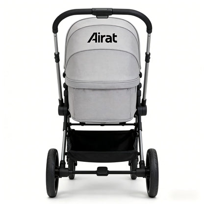 Airat High Landscape Baby Stroller, Reversible Push & Reclining Seat, Lightweight Foldable Infant Stroller, Multi-Function Shock-Absorbing Stroller for Newborns & Toddlers