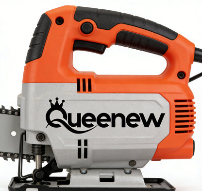 Queenew Multi-Function Handheld Electric Saws, Household Woodworking Saws, Power Tools for Metal & Wood Cutting, High-Power Portable Chainsaws