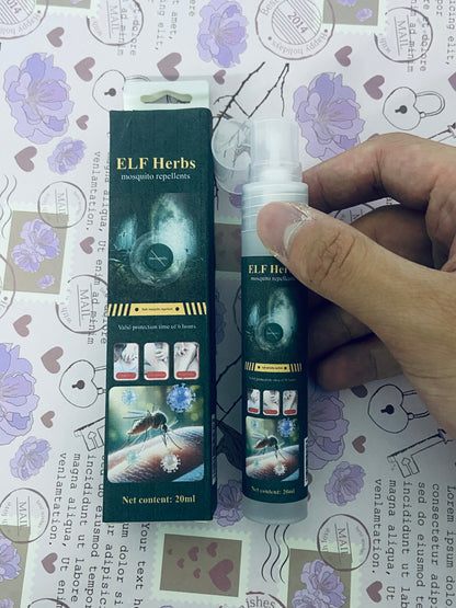 ELF Herbs mosquito repellents Mosquito Repellent Spray for Body, Made with Plant Essential Oils,Insect Spray Natural Bug Repellent for Skin
