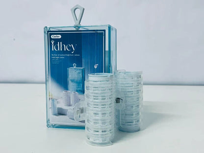 Idhey Non-electric hair rollers Self-Adhesive Hair Rollers Easy Styling Long-Lasting Setting A Convenient Choice for Home Hairdressing