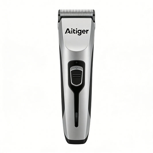 Aitiger Electric Hair Clippers for Men Kids Baby, Cordless Rechargeable Hair Trimmer, Quiet Professional Haircut Kit, Washable Blade, Whole Family Home Haircut Grooming Set with Guide Combs