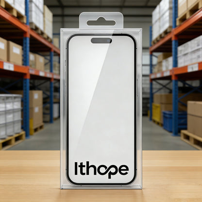 Ithope Mobile phone screen protectors for iPhone 15 Pro Max, 9H Hardness Tempered Glass, HD Clear, Anti-Scratch & Anti-Fingerprint Mobile Screen Protector