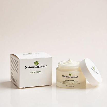 NatureGuardian  Body Cream, St. Barts - Hydrating Whipped Body Cream with Cupuaçu Butter, Coconut Oil and Squalane - Softens Skin and Delivers Healthy-Looking Glow - Sulfate-Free Skin Care