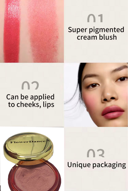 FlowerDance blush Natural, healthy glow for any skin type