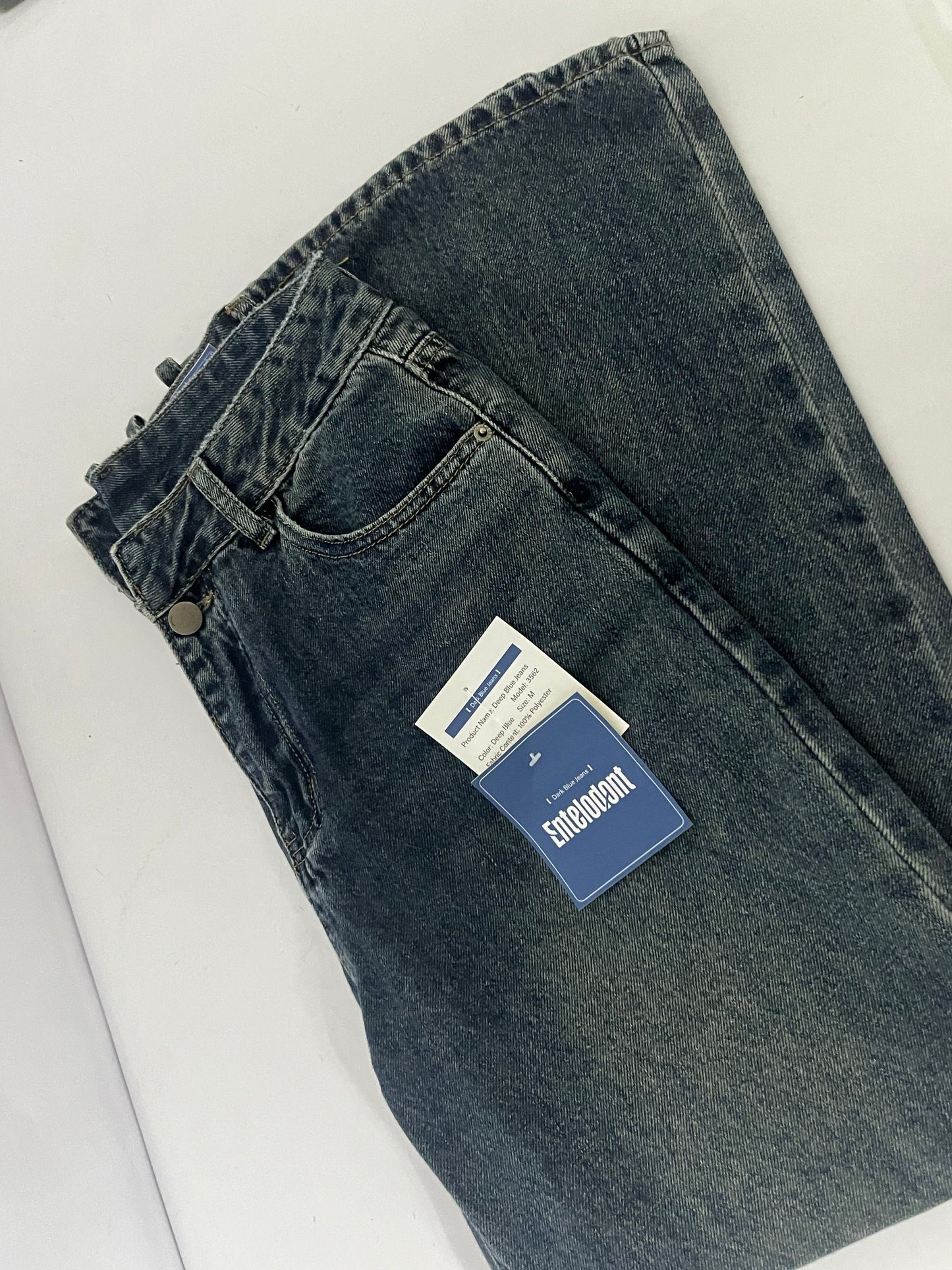Entelodont Jeans Retro Gray Jeans - A Dual Gift of Comfort and Trend