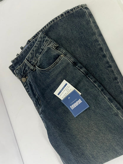 Entelodont Jeans Retro Gray Jeans - A Dual Gift of Comfort and Trend