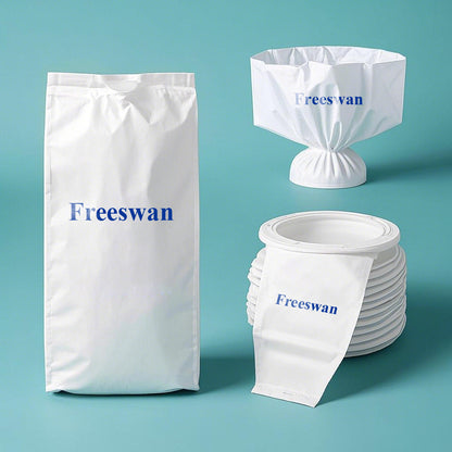 Freeswan-Vacuum cleaner bags-Vacuum bag, large capacity replacement bag accessories set with air pump and valve