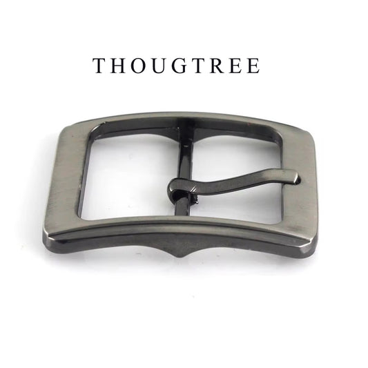 THOUGTREE Belt buckles,Ladies Belt & Accessories 25mm Metal Tri-glide Buckle for Leather Center Bar Women's Belt Buckle 25mm Pin Belt Buckle