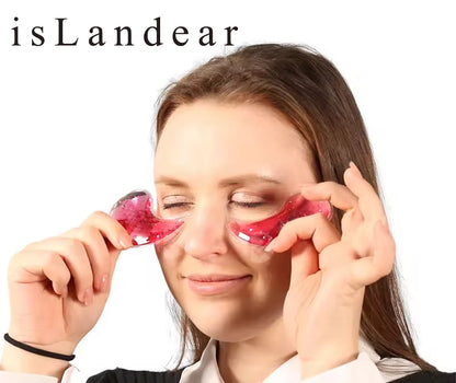 isLandear Eye pads for medical use Under Eye Patches for Puffy Eyes, Reusable Ice Gel Eye Pad Cooling Eye Patch Hot Cold Therapy Eye Mask