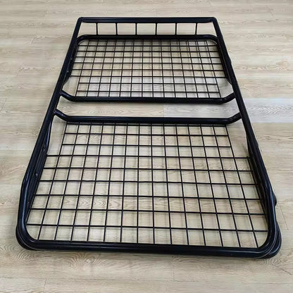 TRIPARK Luggage racks for motor cars Roof Rack Cargo Basket 250LBS with Extension Heavy Duty Steel Universal Car Van Roof Top Luggage Storage Holder Basket for Travel Weight Capacity