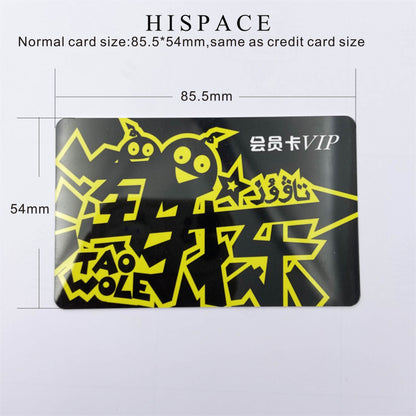 HISPACE Printed business cards Metal Business Cards Laser Engraving Blanks Black Anodized Aluminum Blanks Name Card,for Laser Engraving DIY Cards Gift Cards VIP Cards Membership Cards Office Name Cards