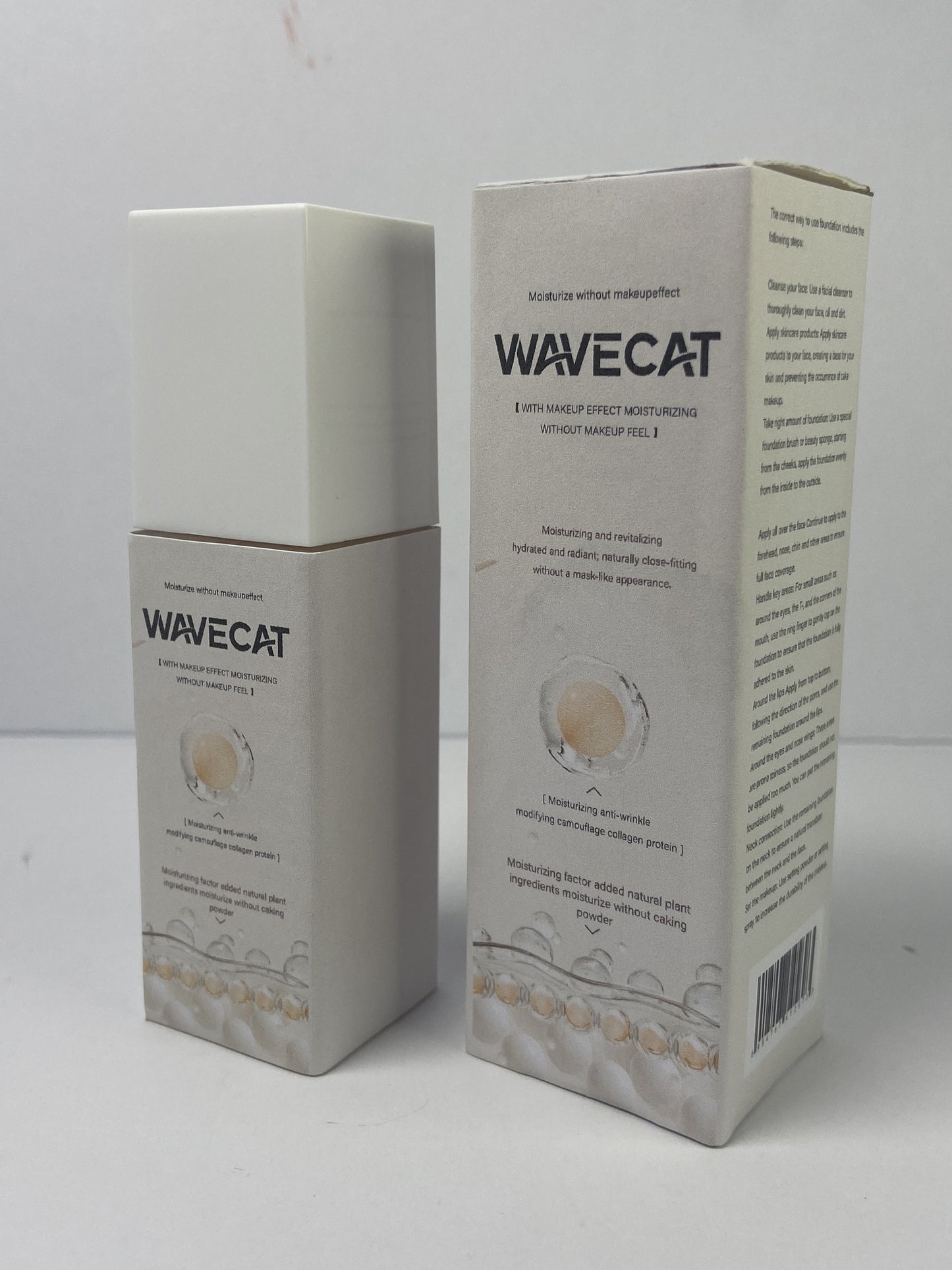 WAVECAT Liquid Foundation Makeup, Soft Beige