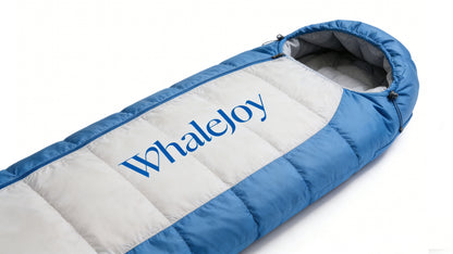WhaleJoy Outdoor Camping Sleeping Bag, Adult Connectable Warm Sleeping Bag, Portable Waterproof All-Season Use