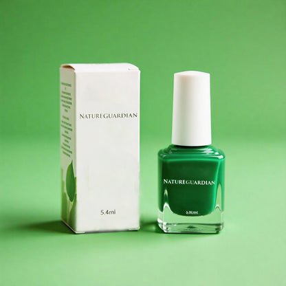 NatureGuardian Dark Green Gel Nail Polish, 1Pcs Emerald Green Gel Polish Green Color Nail Polish Gel High Gloss Soak Off U V Gel Nail French Nail Manicure Salon DIY