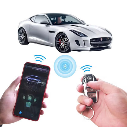 TRIPARK Anti-theft devices for vehicles Remote Starter for Car Pre-Warm The Car Remotely One Key Start Keyless Entry Lock Unlock The Car, Open Trunk for Car Open Trunk with Remote Key or Phone