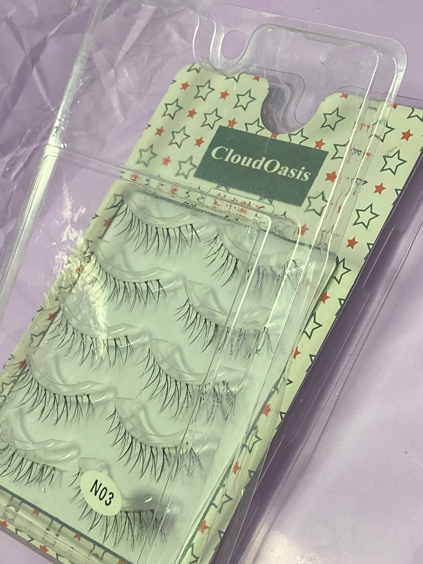 CloudOasis Looks So Natural False Eyelashes Multipack #03, Lightweight & Comfortable, Delicate Volume, Natural-Looking, Tapered End Technology, Reusable, Cruelty-Free, Contact Lens Friendly, 5 Pairs