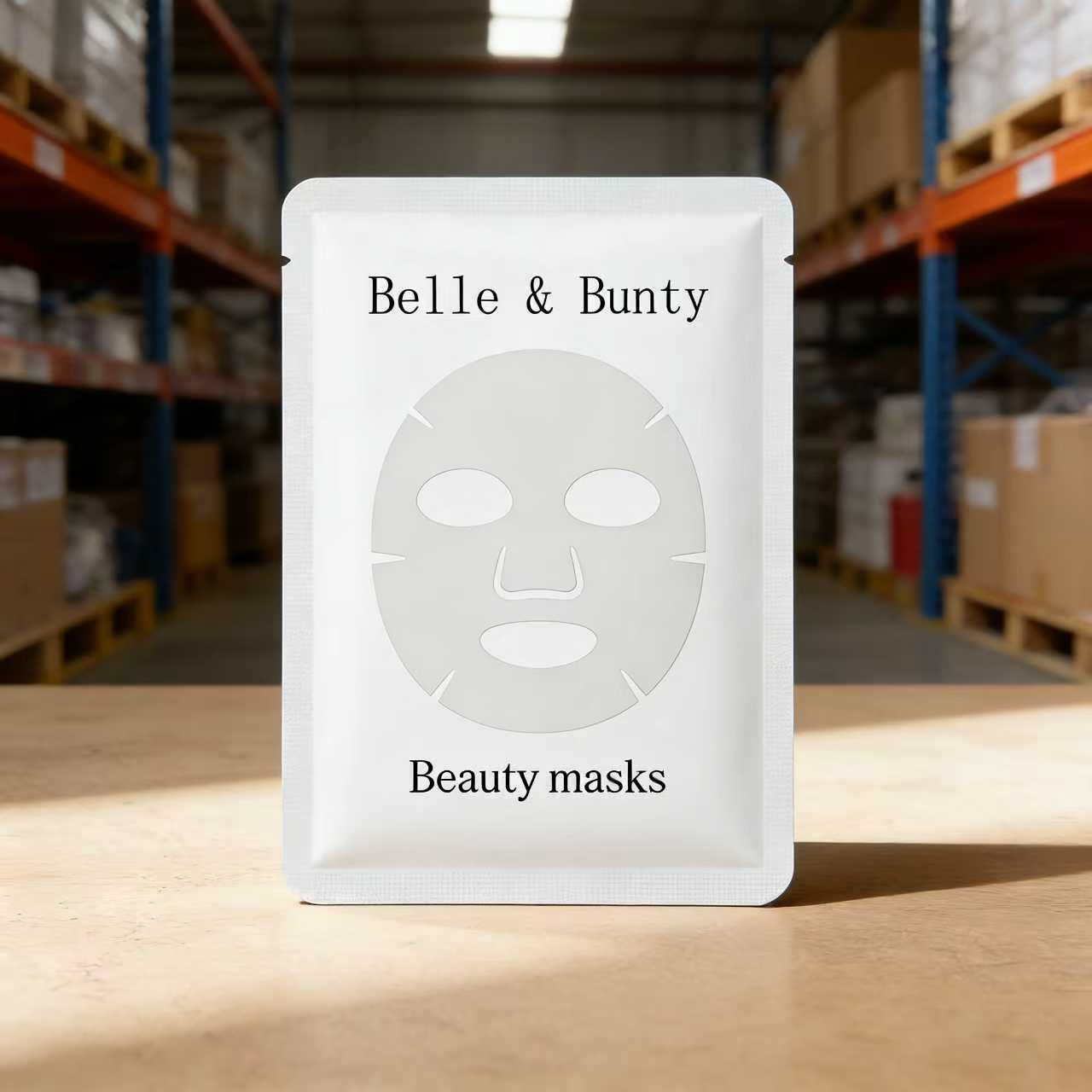 Belle & Bunty Hydrating Beauty Face Mask, Moisturizing & Repairing, Brightening Skin Tone, Suitable for Sensitive Skin, Single Pack