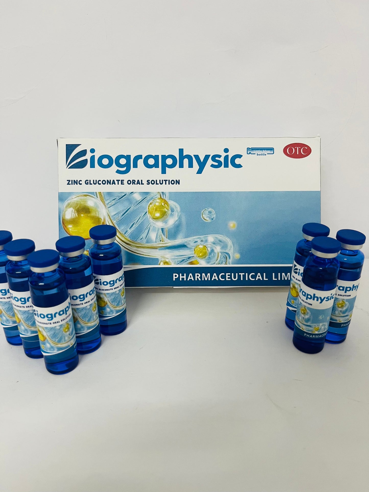 Biographysic Zinc Gluconate Oral Solution Supplements for Kids & Adults