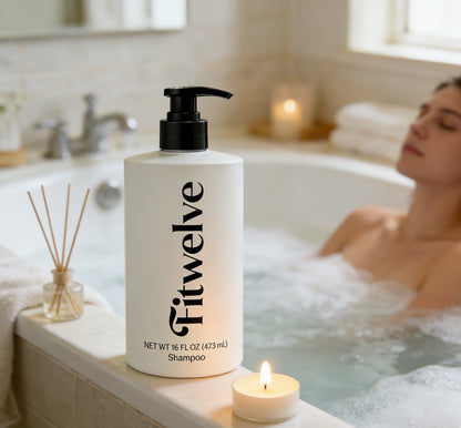 Fitweleve Gentle Cleansing Hair Shampoo, Repairs Damaged Hair, Smooth Oil Control & Volumizing Shampoo, Suitable for Men & Women