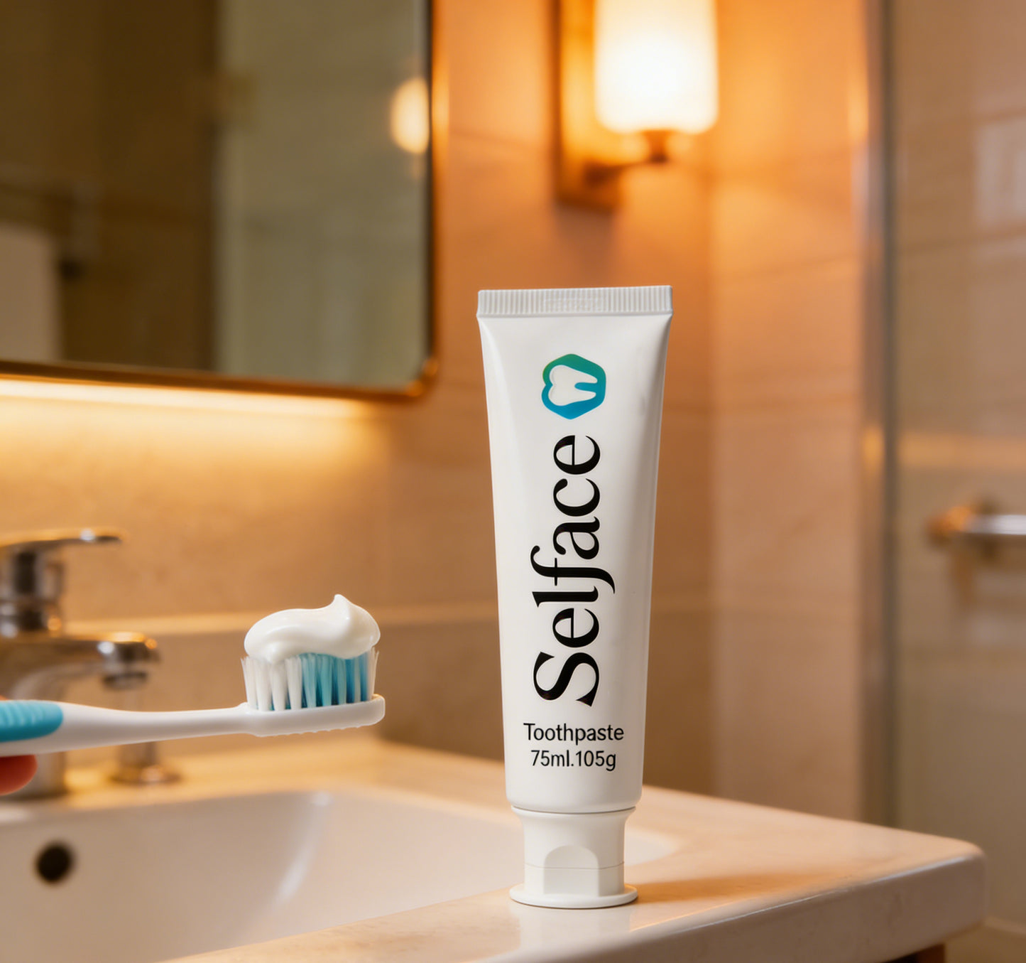 Selface Fresh Gum Care Toothpaste, Anti-Cavity & Stain Removal, Gentle Oral Care Toothpastes