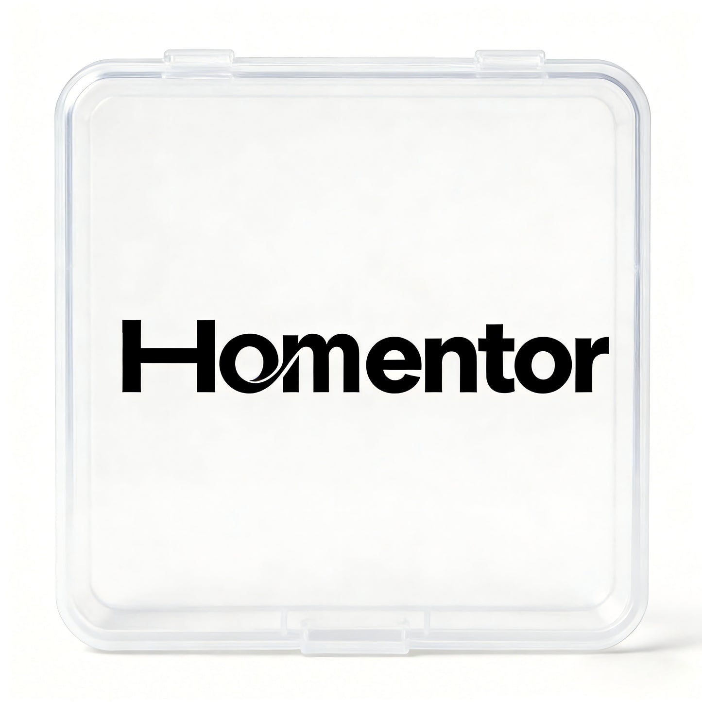 Homentor Clear Plastic Storage Box, Multi-Functional Portable Organizer Container, Stackable & Sealed Plastic boxes for Stationery, Jewelry & Small Items